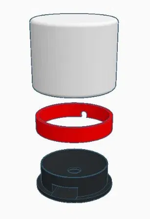 Giá đỡ bàn "Busy Light" với LED điều khiển từ xa - Image 2