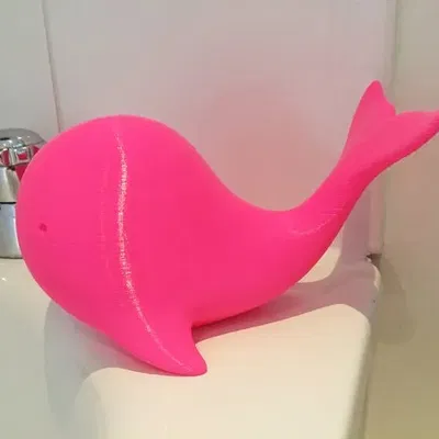 Mô hình cá voi Pinksie dễ thương để in 3D