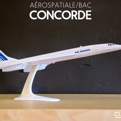 Mô hình máy bay Concorde tỉ lệ 1:144