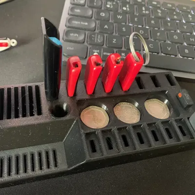 Giá đỡ thẻ SD và USB để bàn với nhiều khe cắm