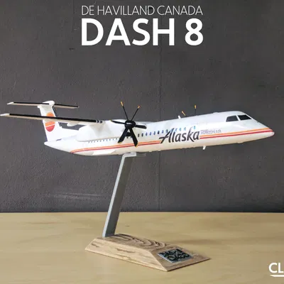 Mô hình máy bay De Havilland Canada Dash 8 Q400 tỉ lệ 1:100
