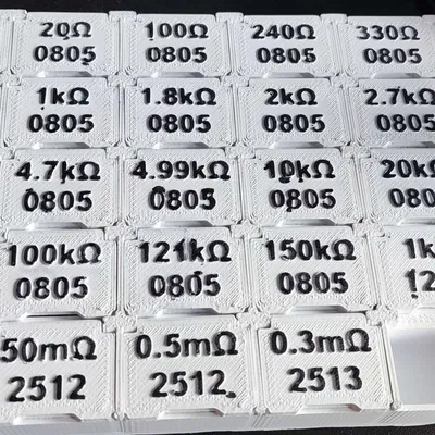 Hộp linh kiện SMD tham số