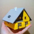 Mô hình nhà 1:100 chi tiết cho bộ lắp ráp 3D - Thumbnail 1