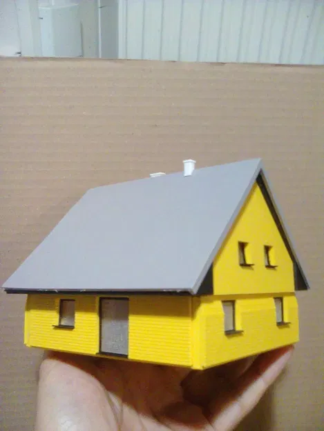 Mô hình nhà 1:100 chi tiết cho bộ lắp ráp 3D - Image 3