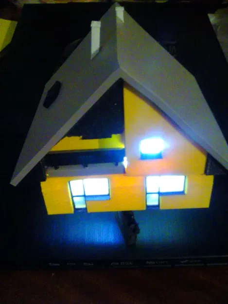 Mô hình nhà 1:100 chi tiết cho bộ lắp ráp 3D - Image 6