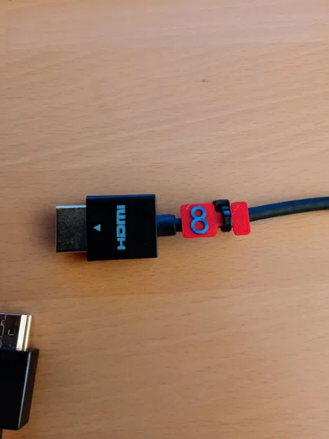 Biển chỉ dẫn số với dây buộc tiện lợi - Image 1