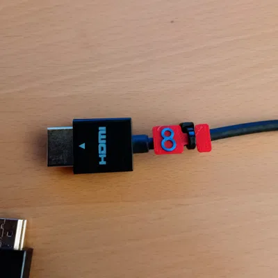 Biển chỉ dẫn số với dây buộc tiện lợi