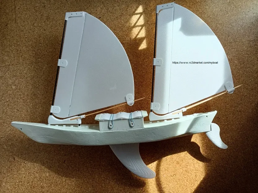 Cánh buồm Depron cho thuyền nhỏ và xe địa hình - Image 1