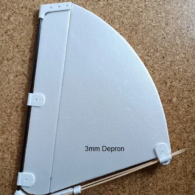 Cánh buồm Depron cho thuyền nhỏ và xe địa hình