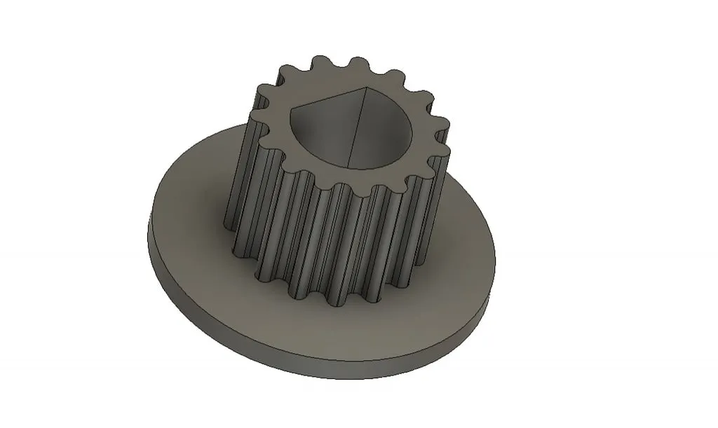 Puli dây curoa máy làm bánh Orion OBMD-1401 - Image 1