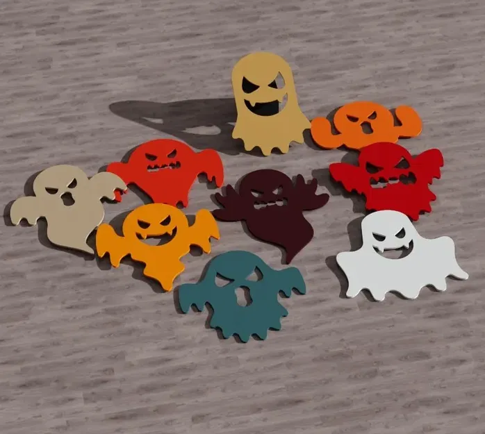 Trang trí Halloween với hình ảnh ma quái - Image 1