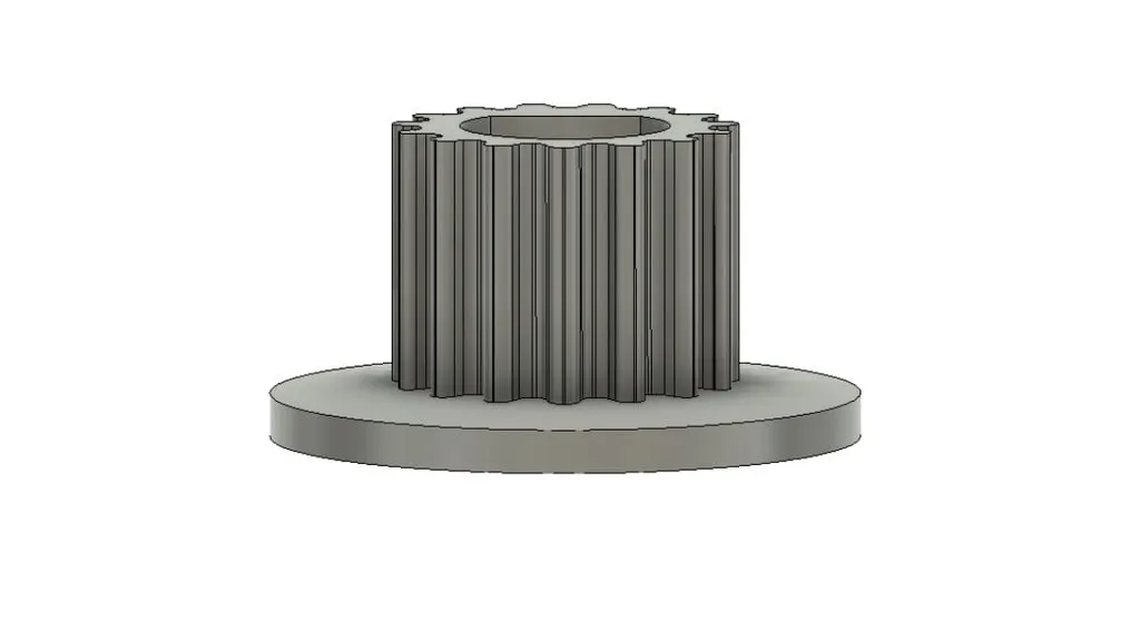 Puli dây curoa máy làm bánh Orion OBMD-1401 - Image 3