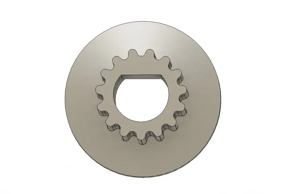 Puli dây curoa máy làm bánh Orion OBMD-1401 - Image 4