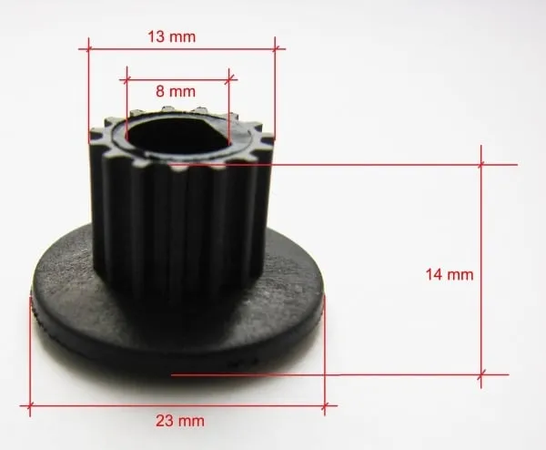 Puli dây curoa máy làm bánh Orion OBMD-1401 - Image 6