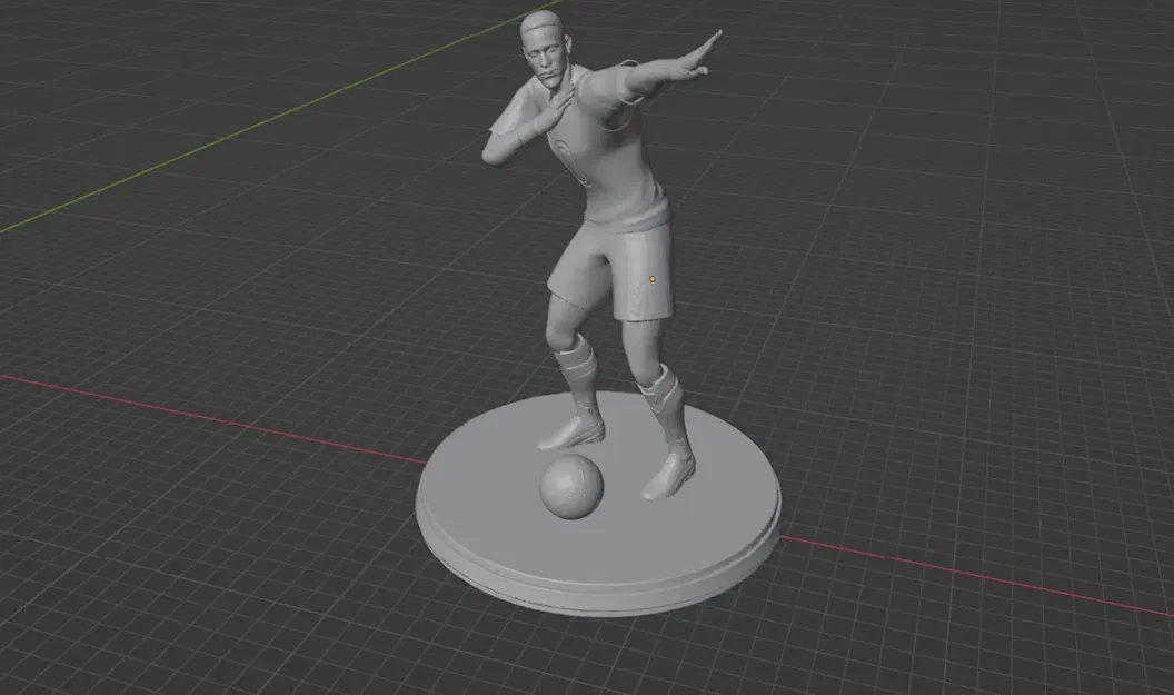 Hình nhân Neymar ăn mừng bóng đá - Image 3