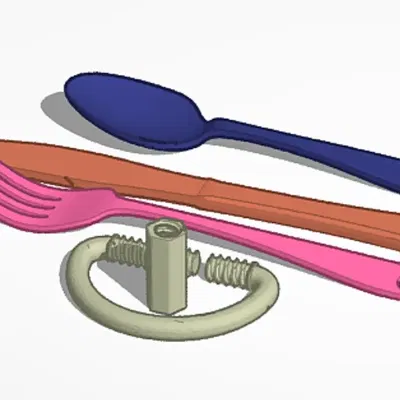 Bộ dụng cụ ăn uống cho cắm trại và đi bộ đường dài