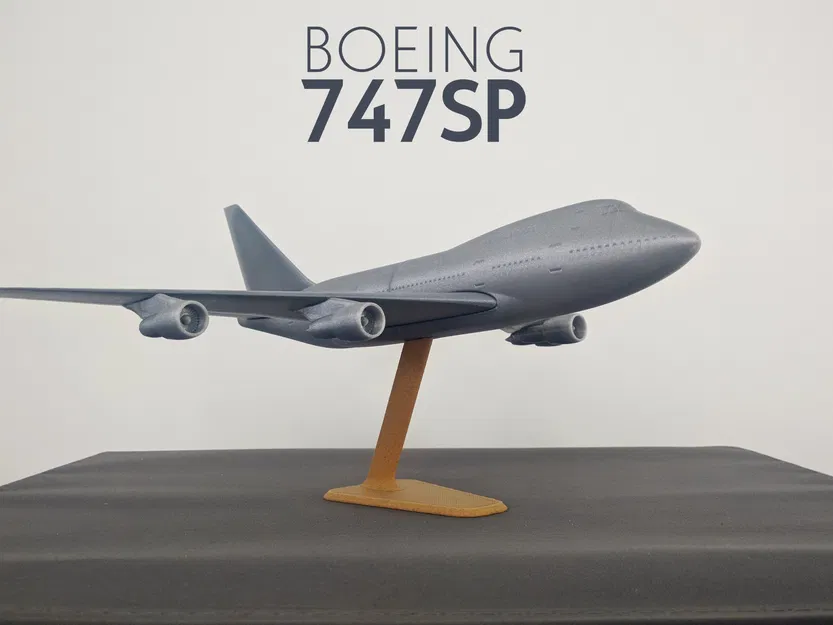 Mô hình máy bay Boeing 747SP tỷ lệ 1:200 - Image 1