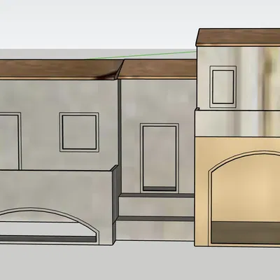 Nhà búp bê GT 30 cho mô hình Giáng sinh