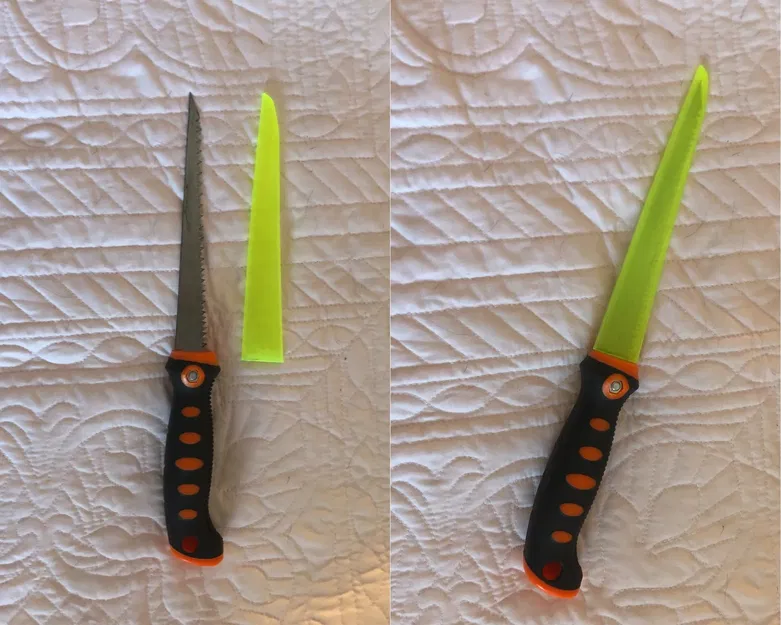 Bìa dao thạch cao dài 7 inch vừa vặn - Image 1