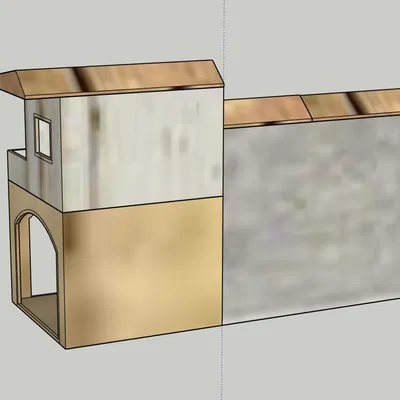 Nhà búp bê GT 30 cho mô hình Giáng sinh