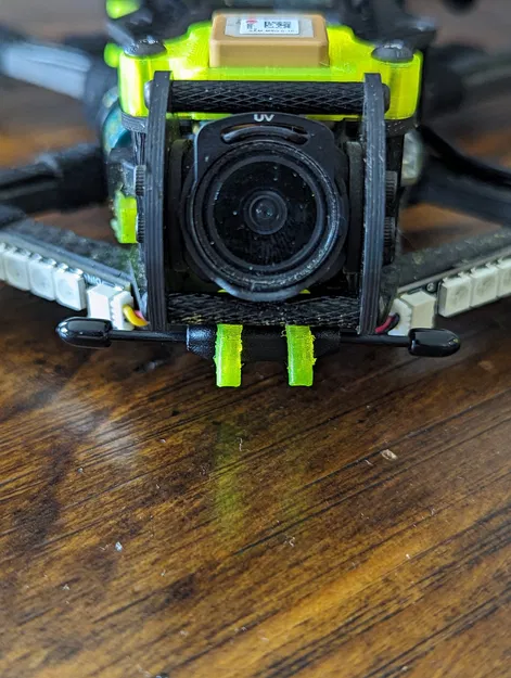 Giá đỡ GPS Matek M8Q5883 với dây đai cho drone - Image 2