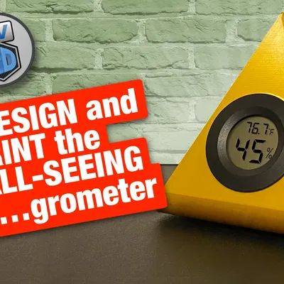 Giá đỡ cảm biến độ ẩm và nhiệt độ kiểu kim tự tháp