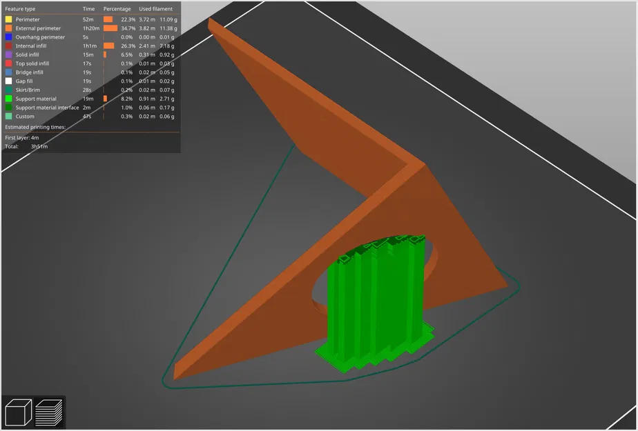 Giá đỡ cảm biến độ ẩm và nhiệt độ kiểu kim tự tháp - Image 2