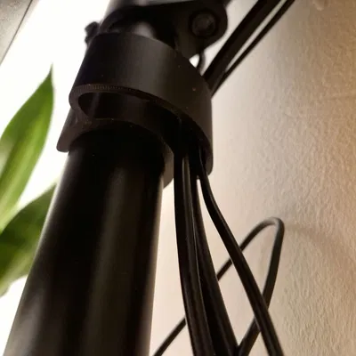 Cặp kẹp dây cáp cho giá đỡ màn hình đơn giản và chắc chắn