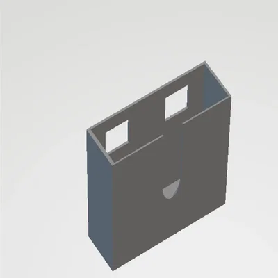 Hộp điện thoại thiết kế nguyên mẫu 3D