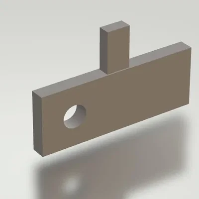 Chìa khóa hình chữ nhật GDF với kích thước điều chỉnh 6cm