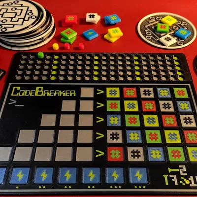 Trò chơi board game CodeBreaker lấy cảm hứng từ Azul