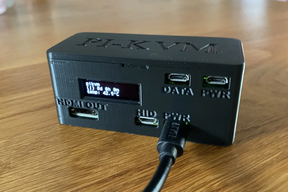 Vỏ PiKVM Zero cho Raspberry Pi Zero với màn hình OLED - Image 1