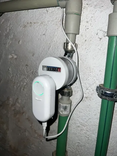 Giá đỡ đồng hồ nước WiFi Homewizard cho đồng hồ Zenner - Image 1