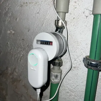 Giá đỡ đồng hồ nước WiFi Homewizard cho đồng hồ Zenner