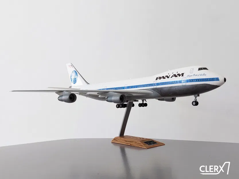 Mô hình máy bay Boeing 747-100 tỷ lệ 1:144 - Image 2