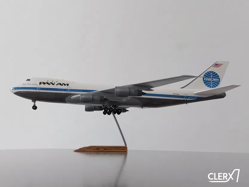 Mô hình máy bay Boeing 747-100 tỷ lệ 1:144 - Image 3