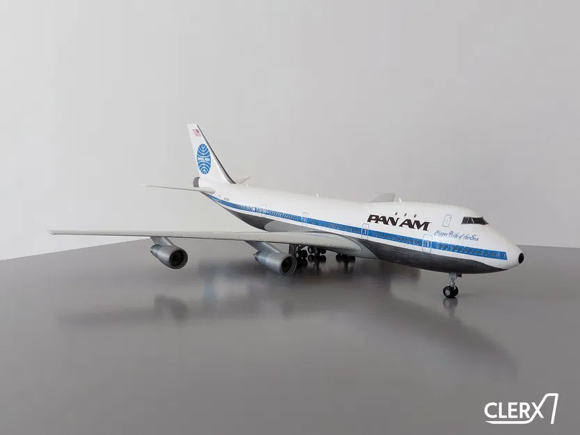 Mô hình máy bay Boeing 747-100 tỷ lệ 1:144 - Image 5