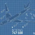 Mô hình máy bay Boeing 747-100 tỷ lệ 1:144 - Thumbnail 6