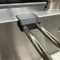 Giá đỡ và móc treo khăn rửa chén cho bồn rửa bát - Thumbnail 4