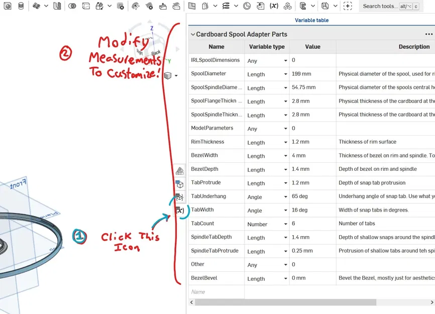 Bộ bảo vệ cuộn giấy cấu hình được cho Polymaker và Duramic - Image 5