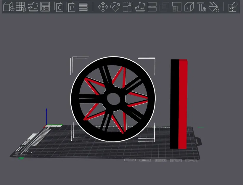 Thiết kế bánh xe sao đôi cho xe đua - Image 1