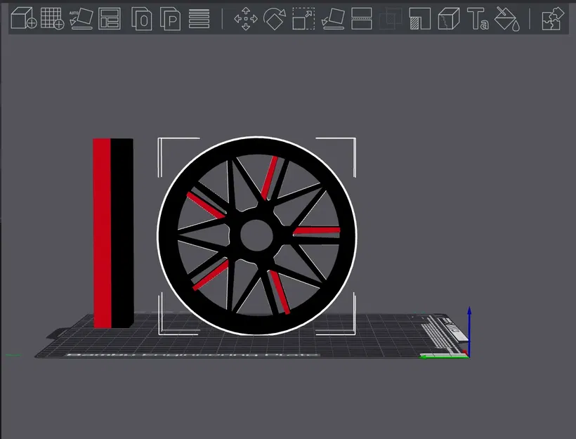 Thiết kế bánh xe sao đôi cho xe đua - Image 3