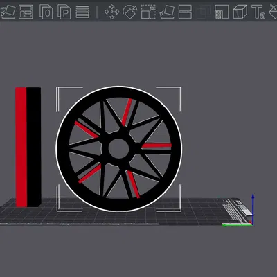 Thiết kế bánh xe sao đôi cho xe đua