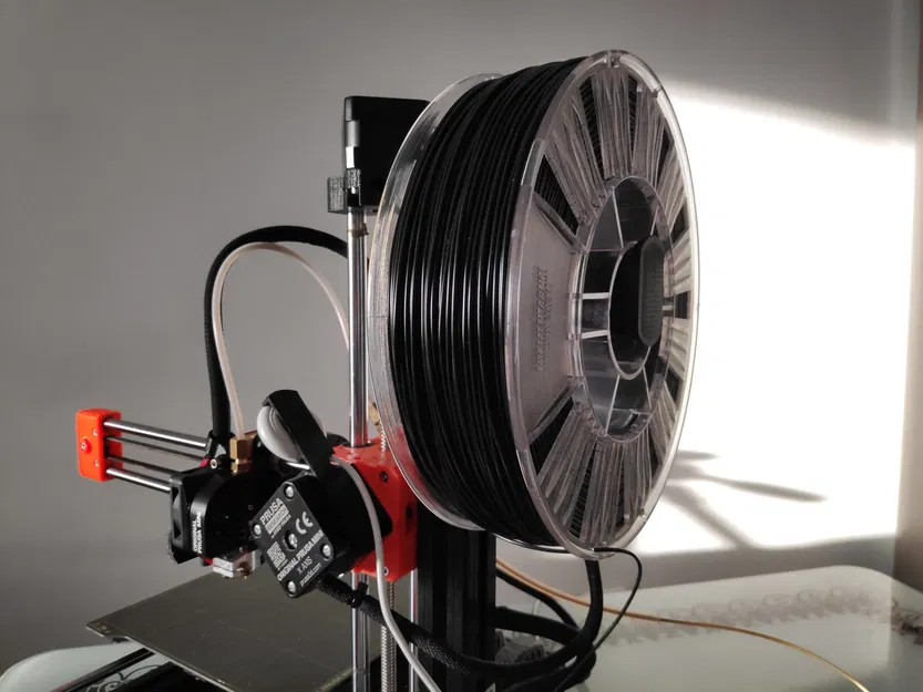 Giá đỡ cuộn filament đơn giản cho Prusa Mini+ - Image 1