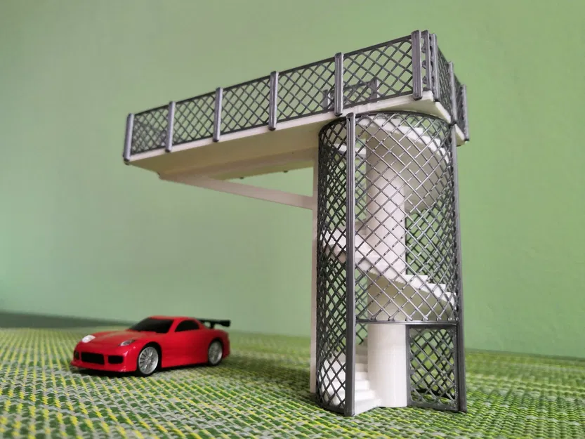 Sân khấu người hâm mộ cho ô tô RC Turbo Racing 1/76 - Image 1