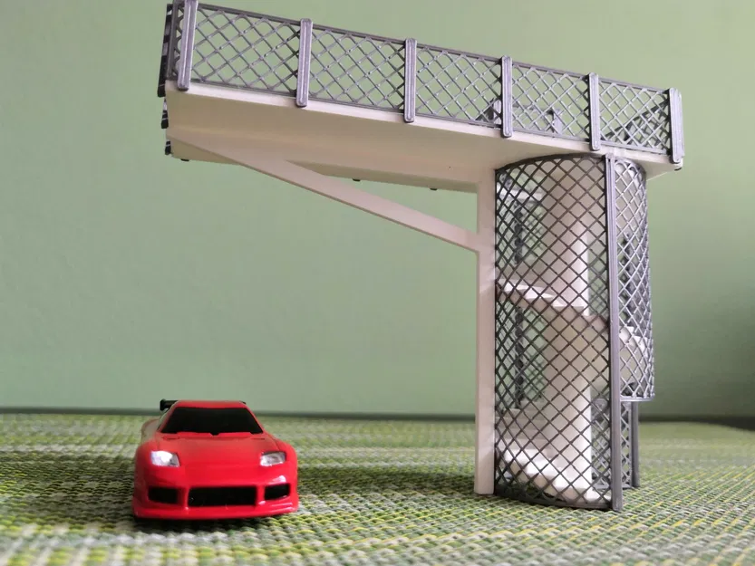 Sân khấu người hâm mộ cho ô tô RC Turbo Racing 1/76 - Image 2