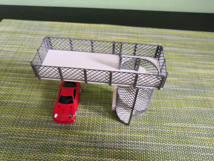 Sân khấu người hâm mộ cho ô tô RC Turbo Racing 1/76 - Image 4