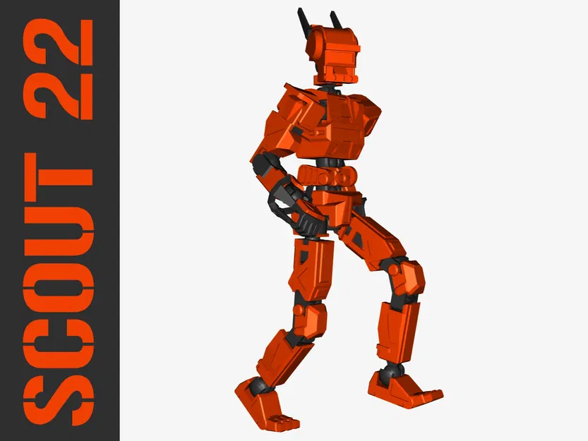 Nhân vật Scout 22 - Em trai của CHAPPIE và họ hàng của LUCKY 13 - Image 1