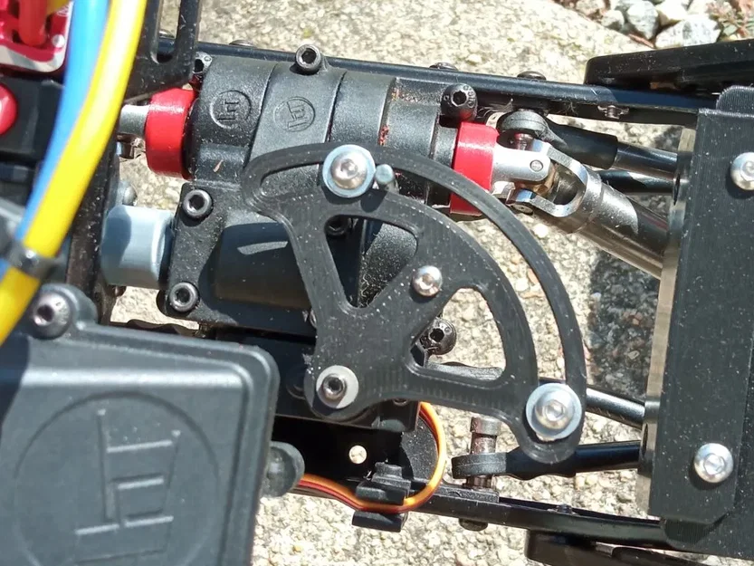 Giá đỡ CRX1 Palonnier và Cale bằng nhôm - Image 1
