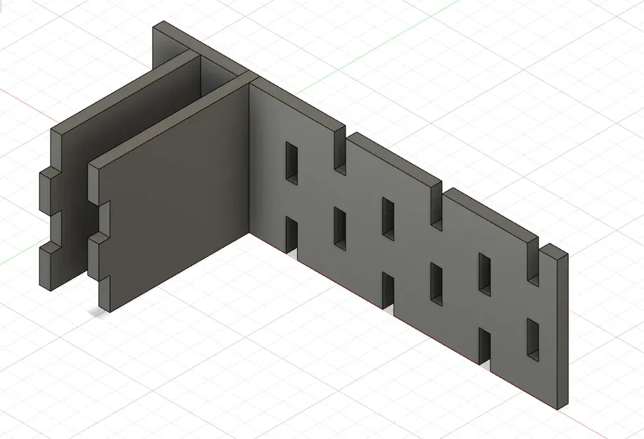 Hộp phân tách với các chấu nhô ra - Image 1
